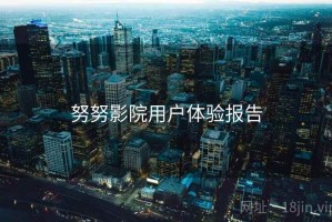 努努影院用户体验报告