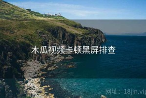木瓜视频卡顿黑屏排查