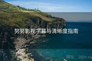 努努影视字幕与清晰度指南