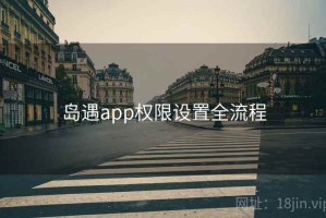 岛遇app权限设置全流程