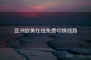 亚洲欧美在线免费切换线路