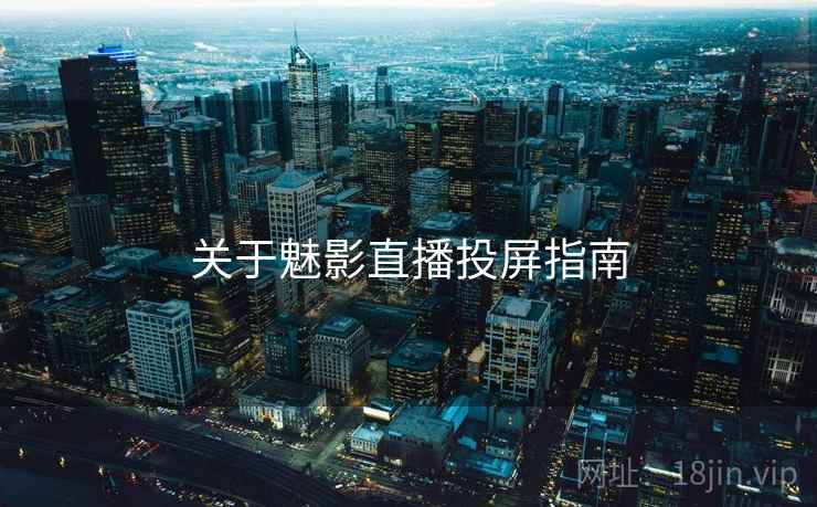 关于魅影直播投屏指南