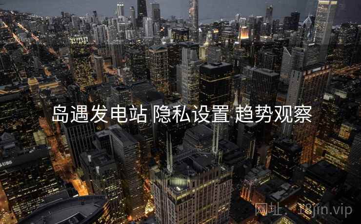 岛遇发电站 隐私设置 趋势观察