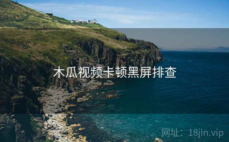 木瓜视频卡顿黑屏排查