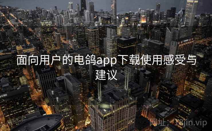 面向用户的电鸽app下载使用感受与建议